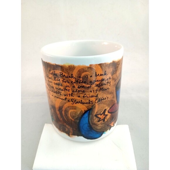 1998 Starbucks Coffee Break Essentials Coffee Cup Mug - Picture 3 of 6